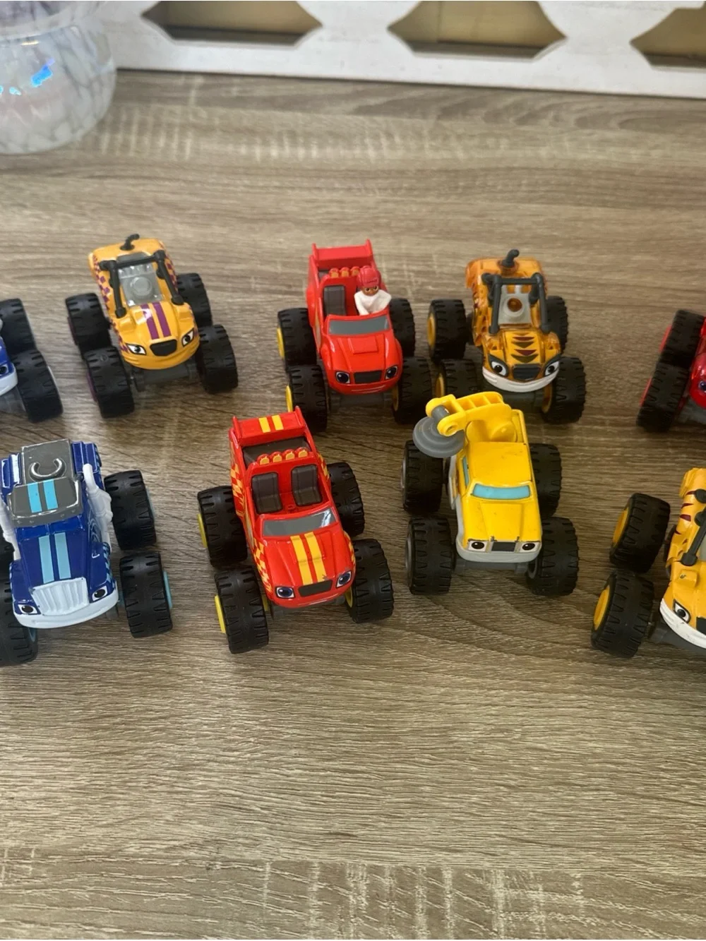 Blaze and the Monster Machines Lot Figures Set of 9